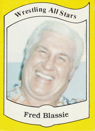 1983 PWE Wrestling All-Stars Series A #31 Fred Blassie - GOOD Hollywood CA Card