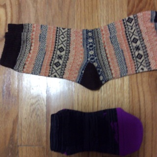 Men’s Knitted Bohemian Wool Socks + One Free Sports Socks. #05