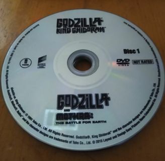 DVD: Godzilla vs King Ghidorah & Godzilla Vs Mothra