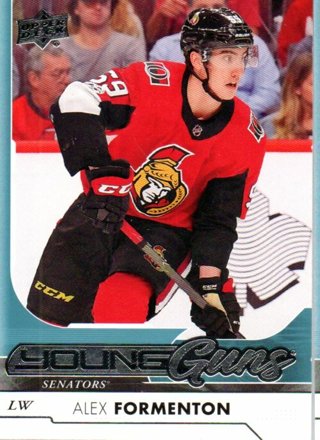 2017-18 Upper Deck Alex Formenton Young Guns #219