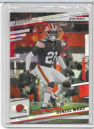 Denzel Ward 2022 Prestige Xtra Points Astral #73