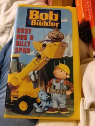 Bob The Builder VHS Busy Bob And Silly Spud