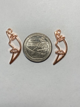 MISCELLANEOUS ROSE GOLD CHARMS~#28~FREE SHIPPING!