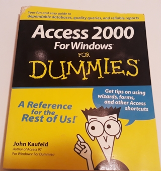 Access 2000 for Dummies book, used