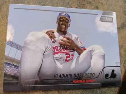 2022 TOPPS STADIUM CLUB VLADIMIR GUERRERO MONTREAL EXPOS BASEBALL CARD# 152