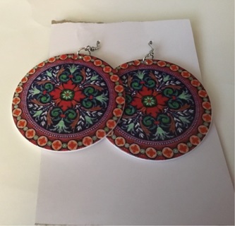 Colorful earrings 