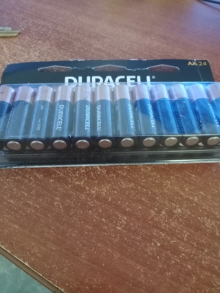 Duracell  aa batteries  24