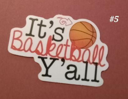 Basketball Vending Sticker #5