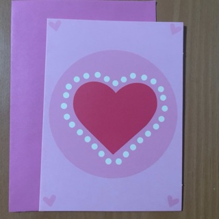 Heart Note Card (C)