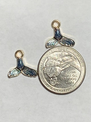 OCEAN/BEACH CHARMS~#39~SET OF 2 CHARMS~SET 3~FREE SHIPPING!