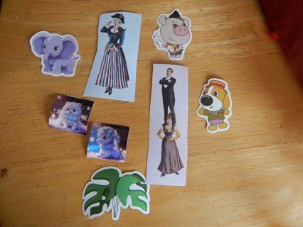 Fun lot of  ~~  8 VARIETY  STICKERS