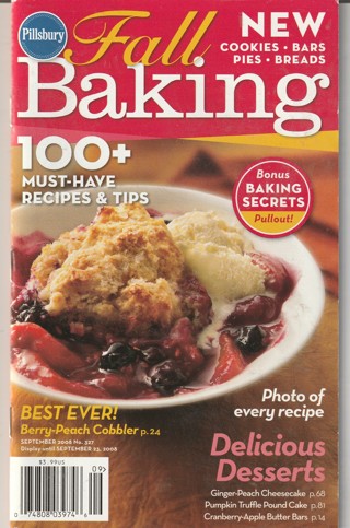 Soft Covered Recipe Book: Pillsbury: Fall Baking