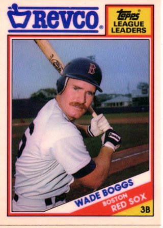 1988 Topps Revco Wade Boggs