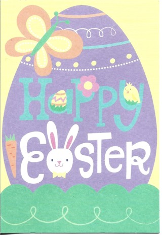  Brand New Never Been Used Easter Greeting Card With Envelope 