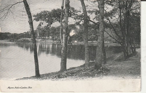 Vintage Used Postcard: g: Meyers Lake, Canton, OH