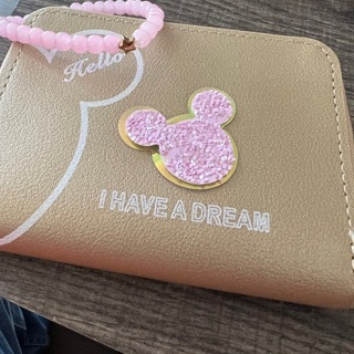 I have a dream coin wallet and cute bracelet 