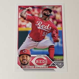 2023 Topps #198 Vladimir Gutierrez Reds L015