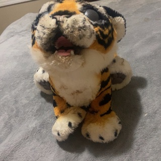 Been in storage need cleaned Fur Real Tiger 