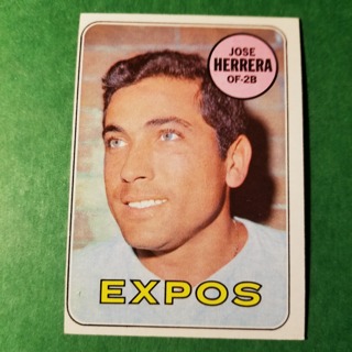 1969 - TOPPS BASEBALL CARD NO. 378 - JOSE HERRERA - EXPOS