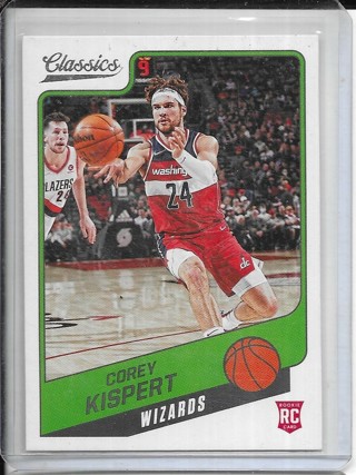 Corey Kispert 2021-22 Chronicles Classics #165 Rookie Card