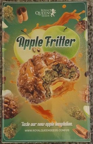 3x5 inch Apple Fritter Sticker