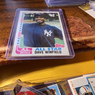 1982 topps all star Dave Winfield baseball card 