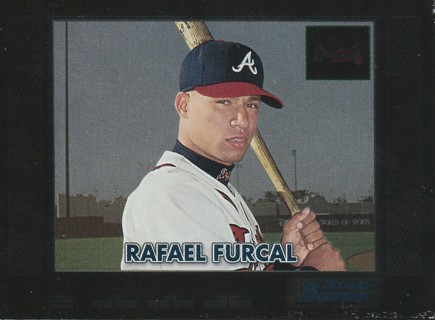 2000 Bowman Baseball Retro Foil  Rafael Furcal