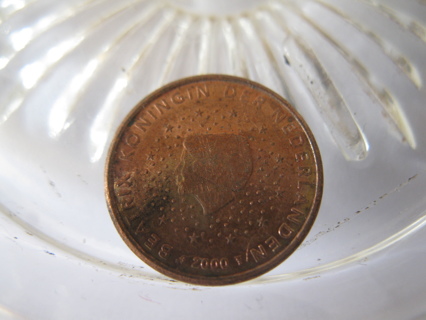 (FC-316) 2000 Netherlands: 1 Euro Cent