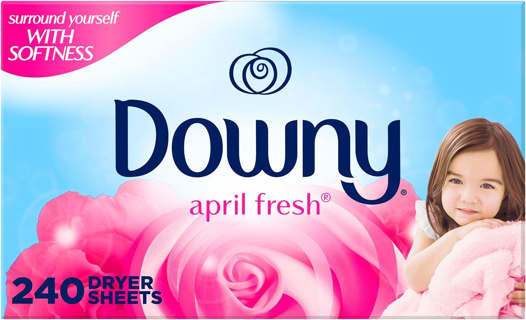 [NEW] Downy Dryer Sheets Laundry Fabric Softener -  April Fresh (240 Count) FREE SHIPPING