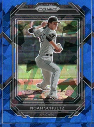 2023 Panini Prizm Noah Schultz Blue Ice