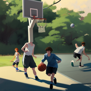 Listia Digital Collectible: A Pick-up Game at the Park