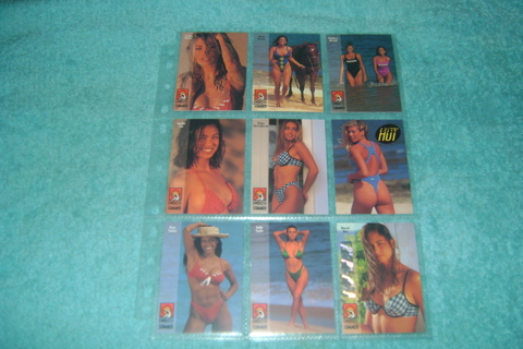 Sexy Pin Up girls MINT Trading cards in Sleeve