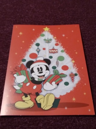 Disney Mickey Christmas Card