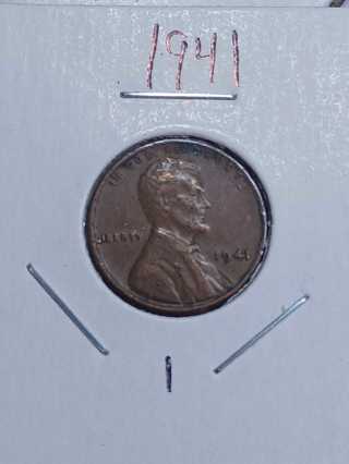 1941 Lincoln Wheat Penny! 26.1