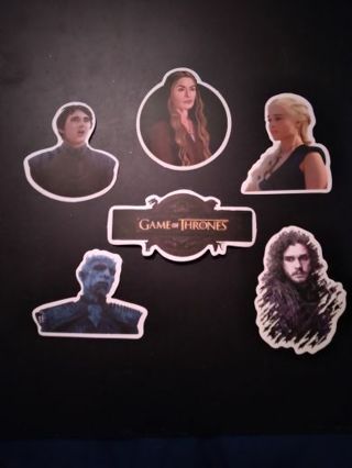 6- GAME OF THRONES STICKERS