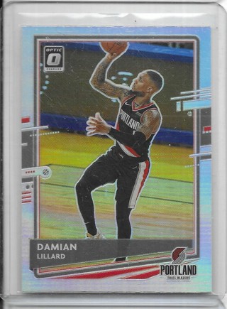 Damian Lillard 2020-21 Optic Holo #144