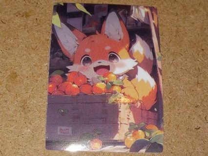 Adorable vinyl sticker no refunds regular mail only Very nice quality!