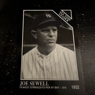 Joe Sewell 