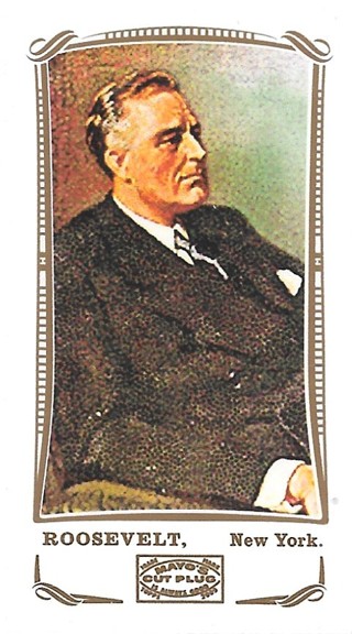  2009 Topps Mayo Celebrated Citizens #CC7 Franklin D. Roosevelt