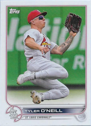  2022 Cardinals Topps #STL15 Tyler O'Neill St. Louis Cardinals