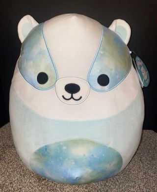 Squishmallows Plush Large 16" inches Banks the Badger (brand new with tag)
