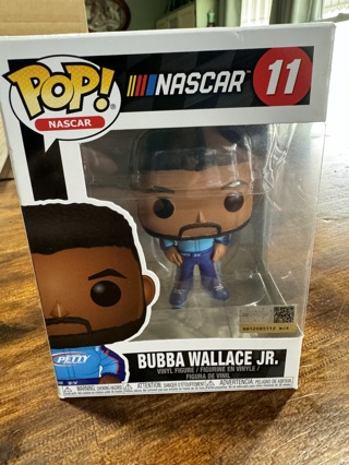 Funko Pop Bubba Wallace Jr. Nascar No 11 MIB