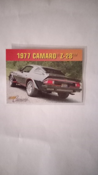 1977 CAMERO Z-28 Card