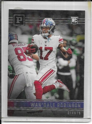 Wandale Robinson 2022 Chronicles Panini #PA24 Rookie Card