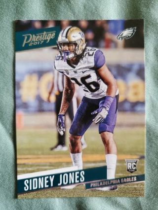 2017 Panini Prestige Rookie Sidney Jones