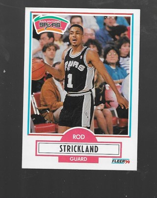 1990 FLEER ROD STRICKLAND#173