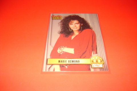 Marie Osmond Trading cards Country Music