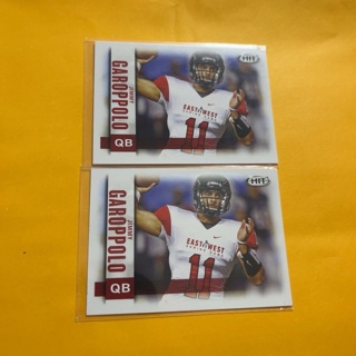 2x 2014 sage hit Jimmy Garoppolo RC #10