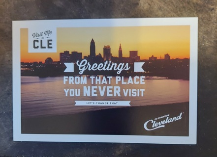 Greetings From That Place You Never Visit Postcard 