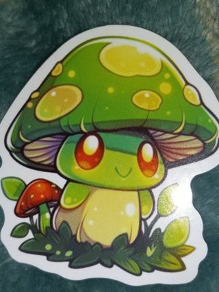 Adorable one vinyl sticker no refunds regular mail only Very nice quality!